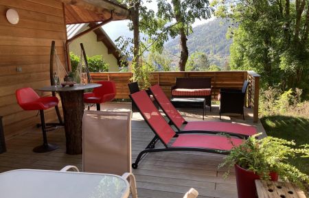 G&icirc;te n&deg;10035 Brian&ccedil;on - Hautes-Alpes - Chalet individuel avec belle terrasse sans vis &agrave; vis