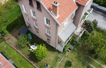 City Break n&deg;2013 Gap - Hautes-Alpes - VUE BALCON + JARDIN