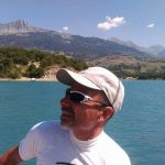 Marc sur le lac de sertexponcon Marc sur le lac de sertexponcon
