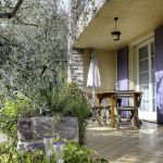 Terrasse G&icirc;te Le Bourg 1 labellis&eacute; G&icirc;tes de France &agrave; Breil sur Roya