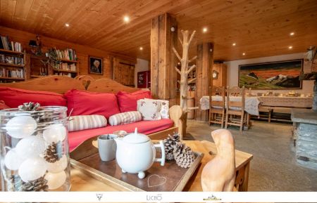 Chambre d'h&ocirc;tes n&deg;73G40600 Bessans - Savoie - Salon commun