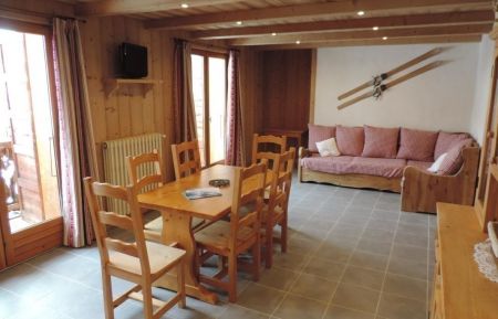 Partie salle à manger - séjour Gîte n°191004 Morzine - Haute-Savoie - Partie salle à manger - séjour